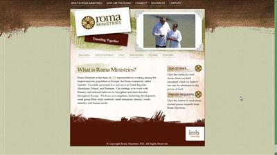 Roma Ministries Website
