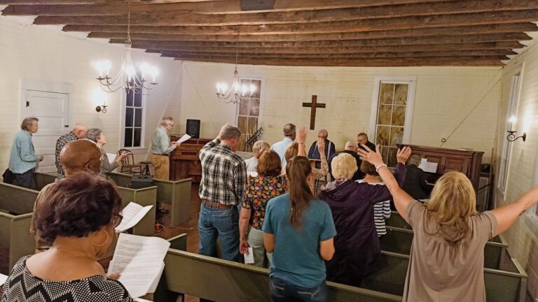 Prayer Group at Green Frog Chapel